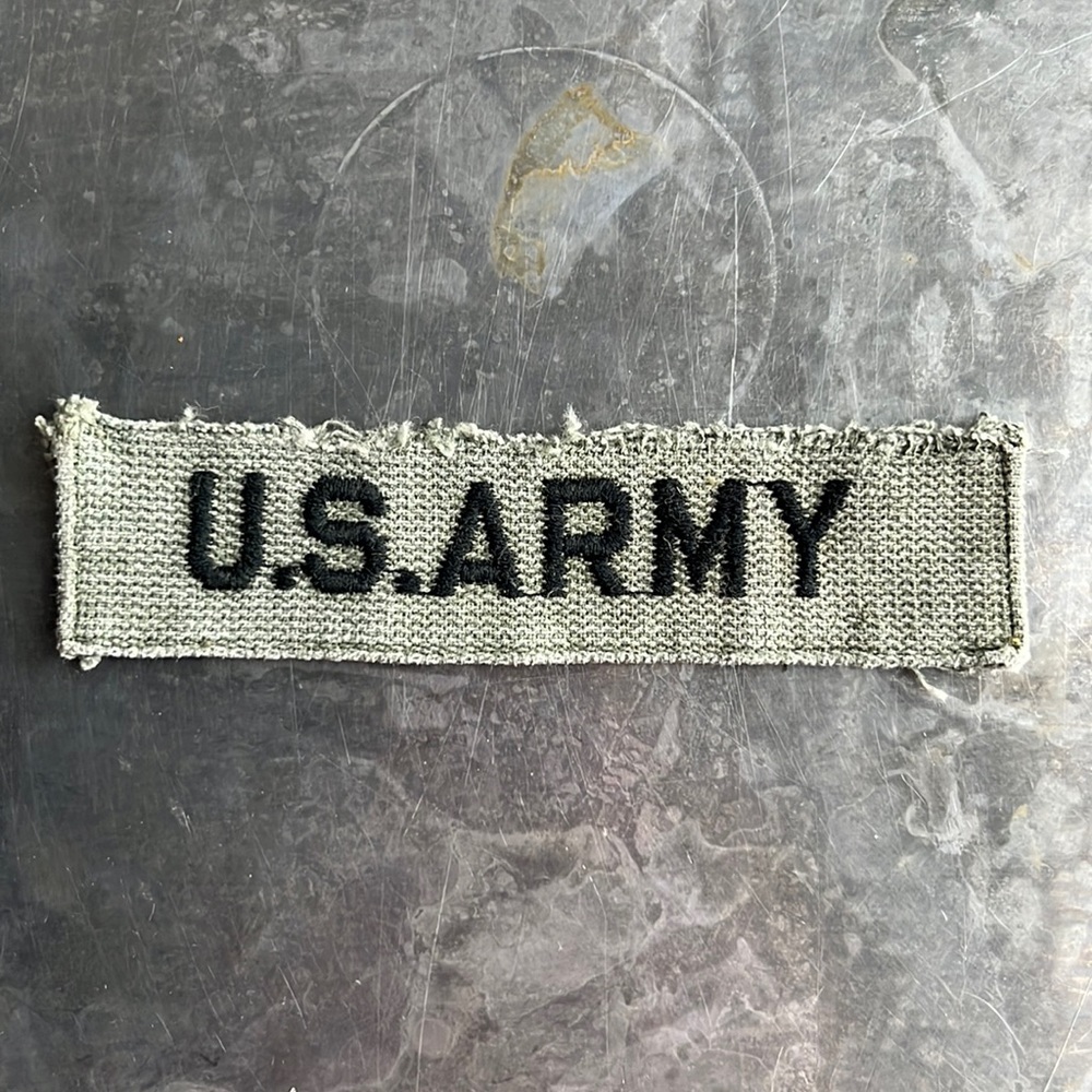 U.S. ARMY embroidered tape patch - Vintage